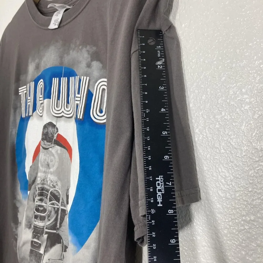 The Who Quadrophenia Shirt Mens XL Gray 2012 2013 Tour Band Rock Tee Graphic - Picture 8 of 16